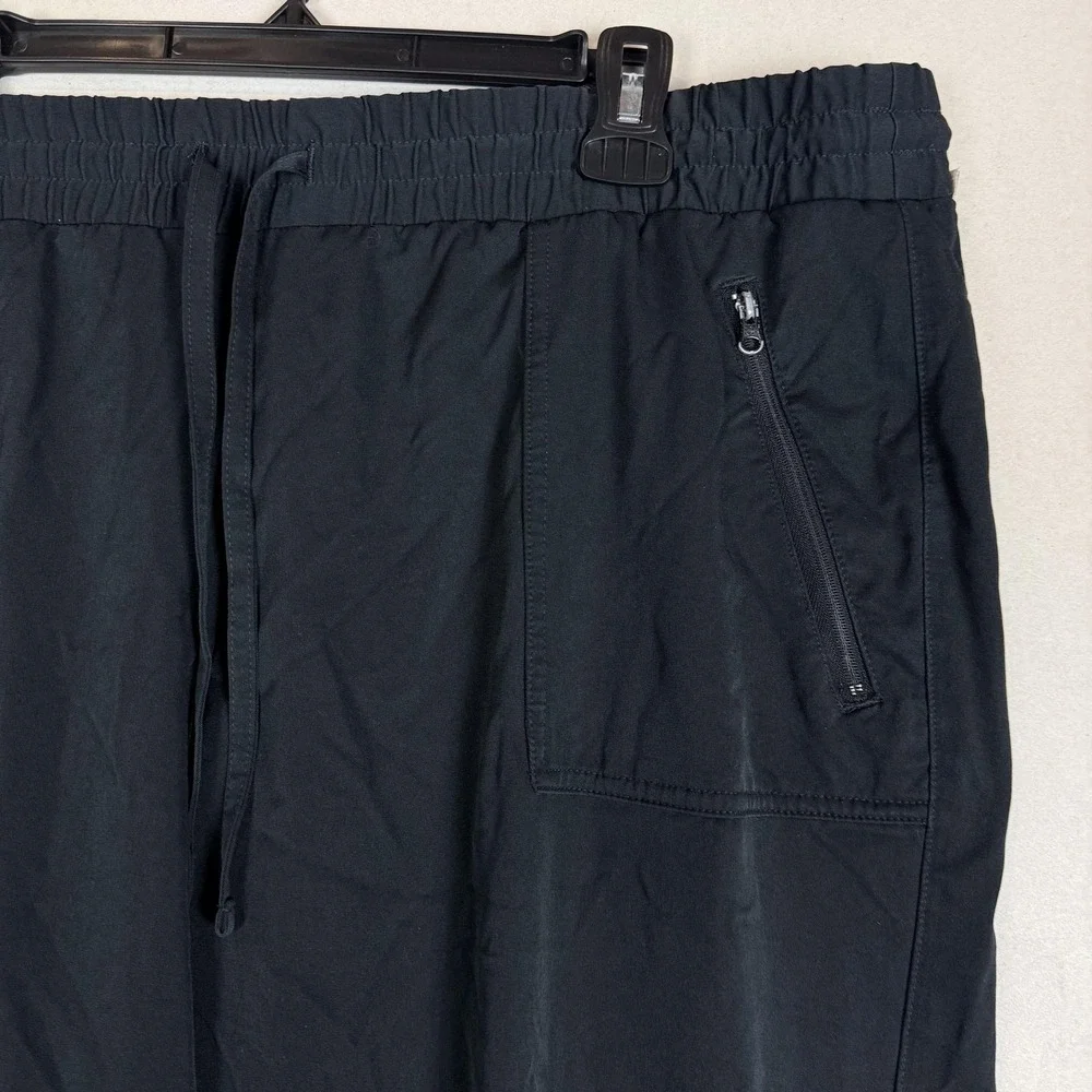 Magellan Outdoors Pants Womens 1X Black Jogger Lost Pines Water Repellent Hiking